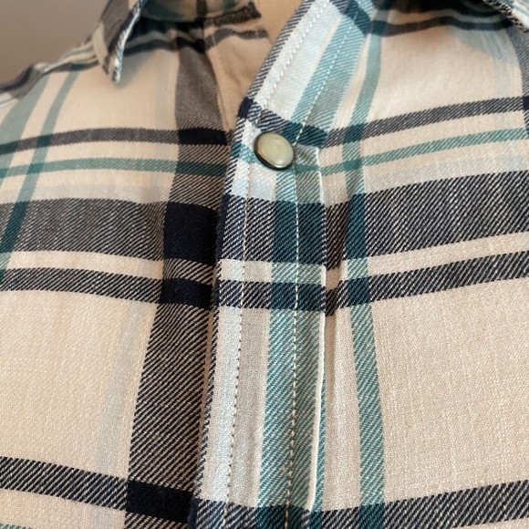 Lucky Brand Snap Button Down - Picture 2 of 3